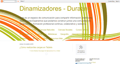 Desktop Screenshot of dinamizadores-durazno.blogspot.com