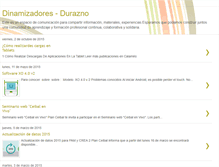 Tablet Screenshot of dinamizadores-durazno.blogspot.com