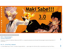 Tablet Screenshot of makisabe.blogspot.com