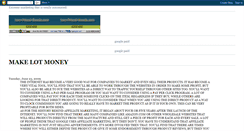 Desktop Screenshot of makelotmoneyathome.blogspot.com