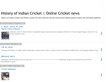 Tablet Screenshot of indiancricketlegue.blogspot.com