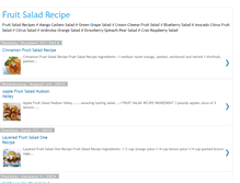 Tablet Screenshot of fruitsaladrecipe.blogspot.com