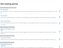 Tablet Screenshot of pat-testing-portal.blogspot.com