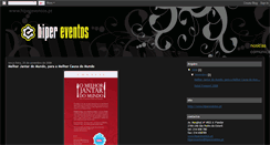 Desktop Screenshot of hipereventos-noticias.blogspot.com