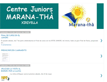 Tablet Screenshot of centrejuniorsmaranatha.blogspot.com