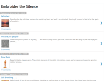 Tablet Screenshot of embroiderthesilence.blogspot.com