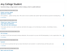 Tablet Screenshot of anycollegestudent.blogspot.com