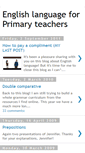 Mobile Screenshot of englishlanguageforteachers.blogspot.com