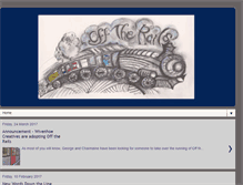 Tablet Screenshot of offtherailswivenhoe.blogspot.com