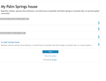 Tablet Screenshot of mypalmspringshouse.blogspot.com
