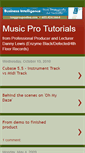 Mobile Screenshot of musicprotutorials.blogspot.com