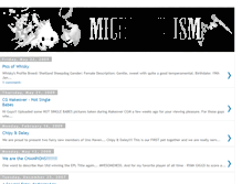 Tablet Screenshot of michelle-ism.blogspot.com