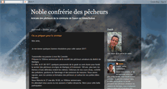 Desktop Screenshot of nobleconfreriedespecheurs.blogspot.com