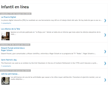 Tablet Screenshot of infantilenlinea.blogspot.com