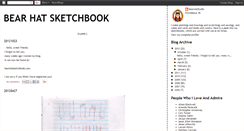 Desktop Screenshot of bearhatsketchbook.blogspot.com