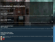Tablet Screenshot of ci-cambodianintelligences.blogspot.com
