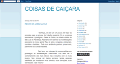 Desktop Screenshot of coisasdecaicara.blogspot.com