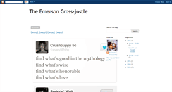 Desktop Screenshot of crossjostle.blogspot.com