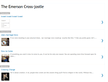Tablet Screenshot of crossjostle.blogspot.com