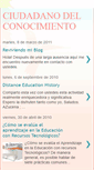 Mobile Screenshot of ciudadanodelconocimiento.blogspot.com