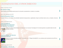 Tablet Screenshot of ciudadanodelconocimiento.blogspot.com