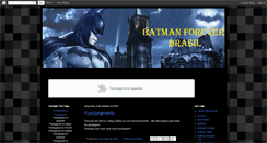 Desktop Screenshot of batmanforeverbrasil.blogspot.com