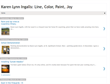 Tablet Screenshot of karenlynningalls.blogspot.com