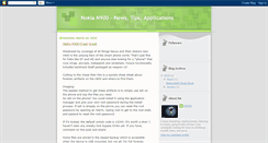 Desktop Screenshot of maemo-nokia-n900.blogspot.com