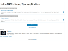 Tablet Screenshot of maemo-nokia-n900.blogspot.com