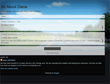 Tablet Screenshot of diana-allabouther.blogspot.com