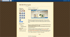 Desktop Screenshot of mcsdprincipals.blogspot.com