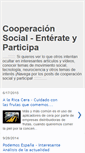 Mobile Screenshot of cooperacionsocial.blogspot.com