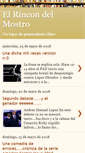 Mobile Screenshot of el-rincon-del-mostro.blogspot.com
