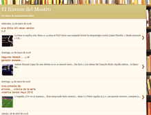 Tablet Screenshot of el-rincon-del-mostro.blogspot.com