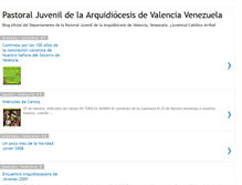 Tablet Screenshot of pastoraljuvenilvalencia.blogspot.com