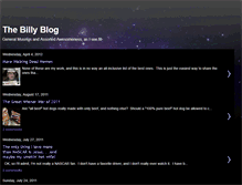 Tablet Screenshot of mattsbillyblog.blogspot.com