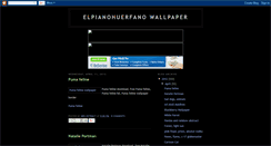 Desktop Screenshot of elpianohuerfano.blogspot.com