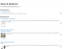 Tablet Screenshot of musicnmedicine.blogspot.com