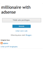 Mobile Screenshot of millionairewithadsense.blogspot.com