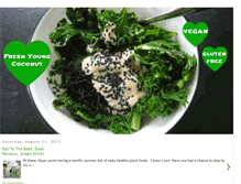 Tablet Screenshot of freshyoungcoconut.blogspot.com