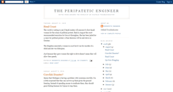 Desktop Screenshot of peripateticengineer.blogspot.com