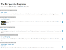 Tablet Screenshot of peripateticengineer.blogspot.com