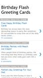 Mobile Screenshot of birthdayflashcards.blogspot.com