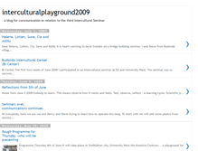Tablet Screenshot of interculturalplayground2009.blogspot.com