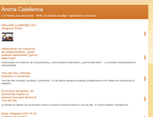Tablet Screenshot of animacalellenca.blogspot.com