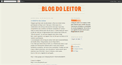 Desktop Screenshot of blogdoleitor.blogspot.com