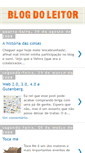 Mobile Screenshot of blogdoleitor.blogspot.com