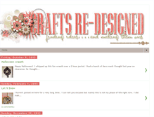 Tablet Screenshot of craftsredesigned.blogspot.com