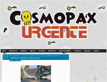 Tablet Screenshot of cosmopaxurgente.blogspot.com