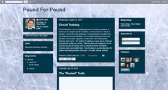Desktop Screenshot of davidpoundforpound.blogspot.com